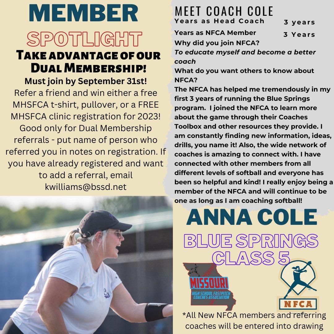 Missouri HS Fastpitch Coaches Association tweet media