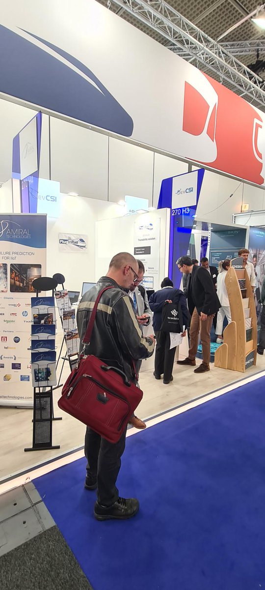 Very delighted to be able to present our expertise in <a href="/InnoTrans/">InnoTrans</a> and have your feedback on our innovative solutions 😊

✉️ Please DM us or send an email to info@devcsi.fr if you wish to meet us there.

#innovation #maintenance #railway #ILS #engineering #Olistic #PlugInRail
