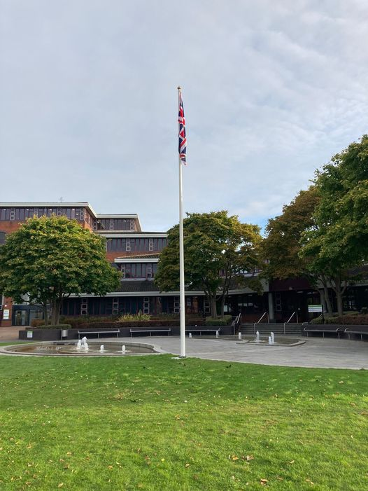 Sandwell Council on Twitter "The Union Flags, which have been flying