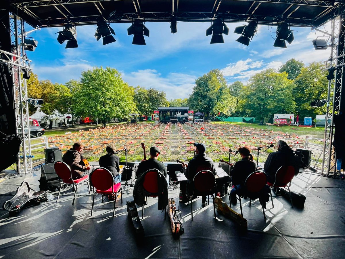 TheUkes's tweet photo. We had a memorable gig at the KulturImZelt festival last night to round off our latest German tour. 

Thanks to all those that braved the weather to come out and see the show! https://t.co/PFDmPOpk0H