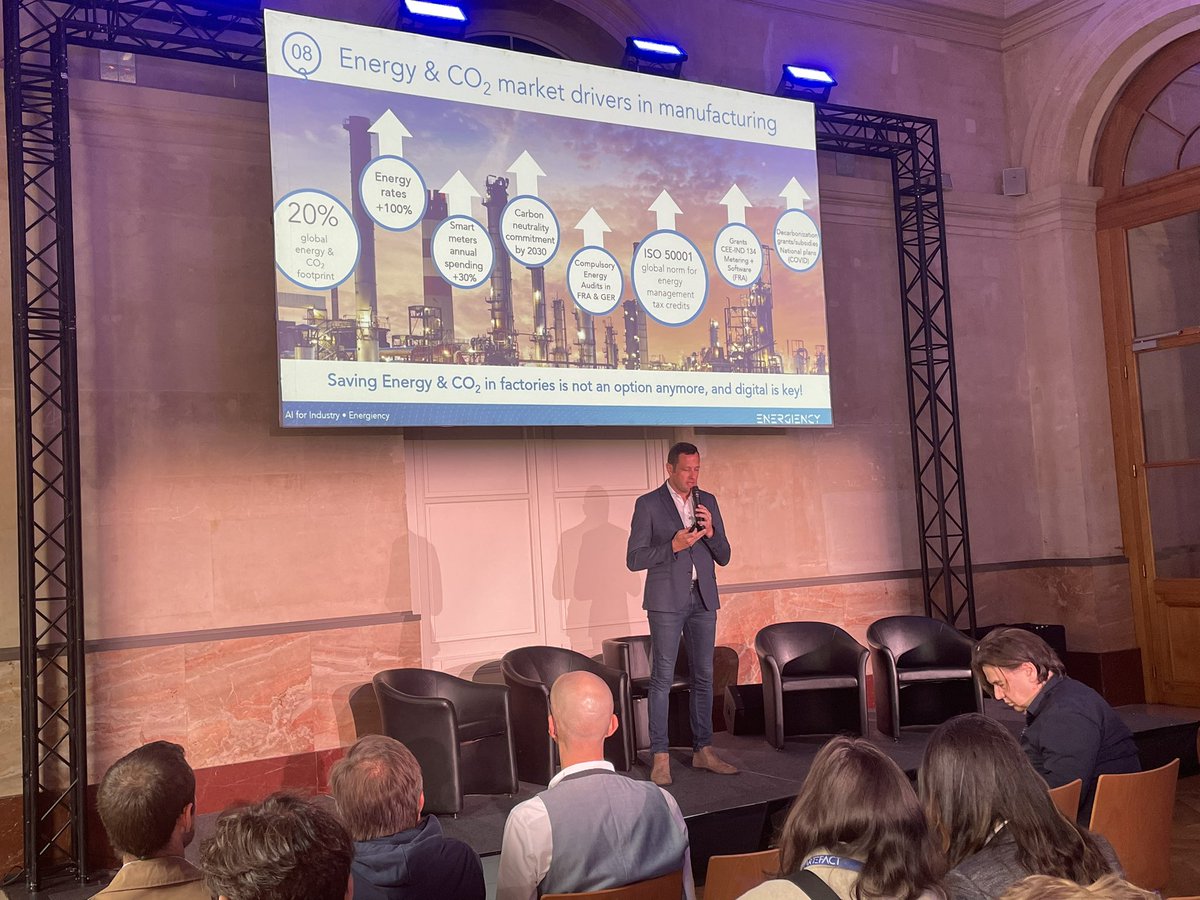 Startup_inside_'s tweet photo. 📍Live from Stage 2
📢 Al for Energy Sobriety in Manufacturing
#AlforFinance #AlforFinanceSummit #AlforIndustry https://t.co/TuI5wfaTHt