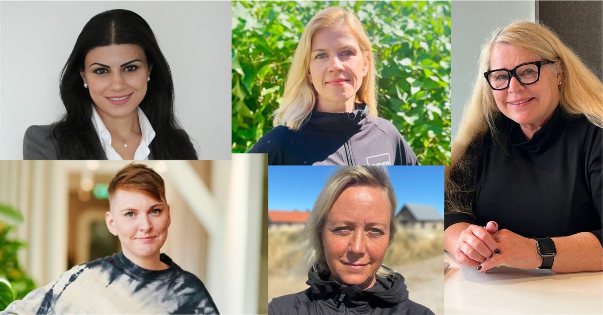 EnfoGroup's tweet photo. Congrats to our tech stars Jenny Hellström, Eliana Soleiman, Maria Karlsson, Monica Claesson and Anna Bergendal who are nominated to #Addher Awards!💙 They are praised for their technical skills and also for being an #energizer, #superstar, #valuemaker, #visionary and #rolemodel. https://t.co/0qX7STi4Ph