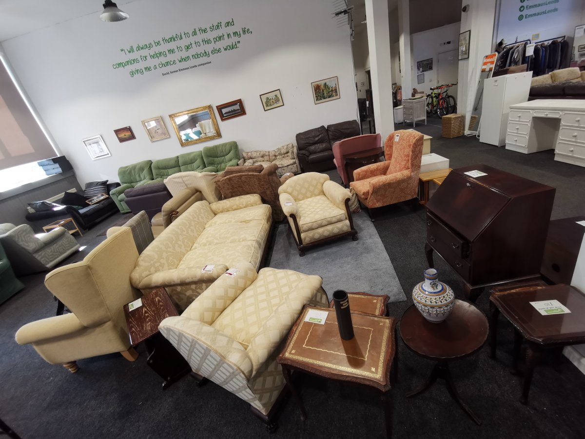 EmmausLeeds's tweet photo. Bag some affordable items and support the #EmmausLeeds community this week.
Find furniture, vintage, fashion, books, music, appliances and much more. Visit our Secondhand Superstore, Kirkgate Market stall and eBay Charity store: https://t.co/phVp4smTaG
#SecondHandSeptember https://t.co/nZnxLj7N1e