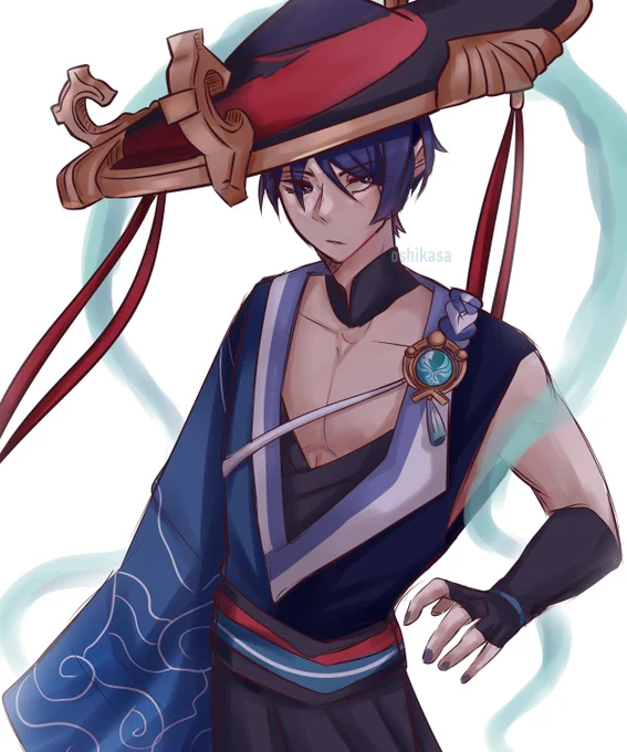 // scaramouche design leakswanderermy version of scara#scaramouche #genshinimpact 