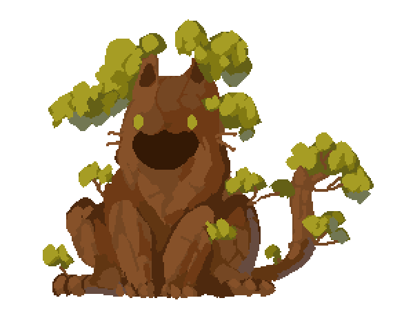 「woodsy creatures over the years. 2021 - 」|finchのイラスト