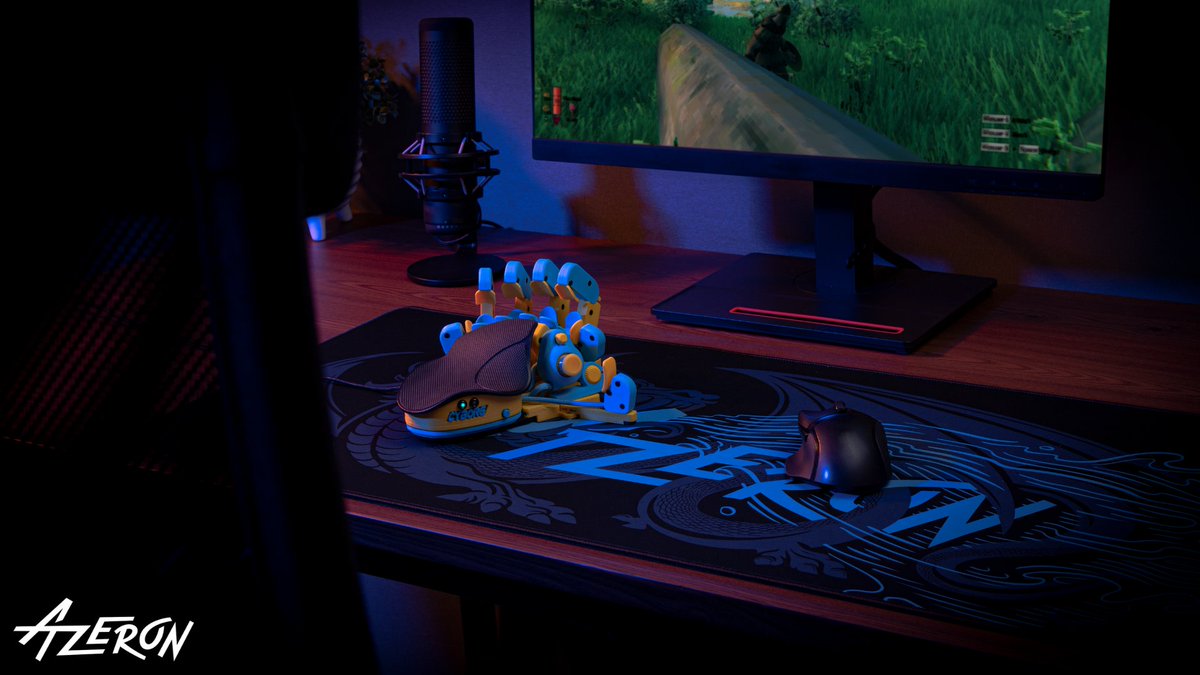 Azeron_Keypad's tweet photo. 🛡️ Progress faster in any survival game with a customized Cyborg that matches your gaming setup.
Create your version in our 3D customizer.⬇️
https://t.co/X7ZhqkrYPB

#azeron #gamingkeypad https://t.co/1WHjHpgNX2