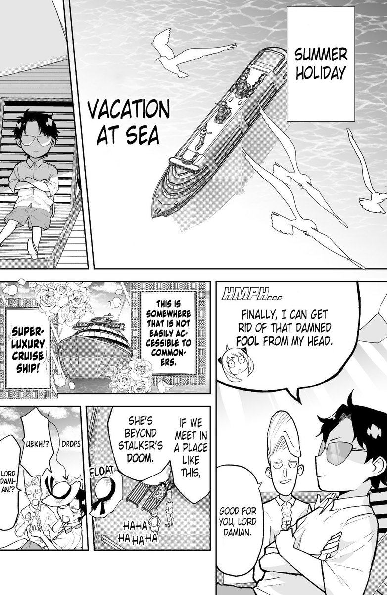 嵐黒が死さんに先日描いたダミアニャ漫画を英語翻訳していただいたものです。

encounter at sea(1/2)

(Translator @Kurogashi15)   #damianya 
 【Repost is prohibited.】 