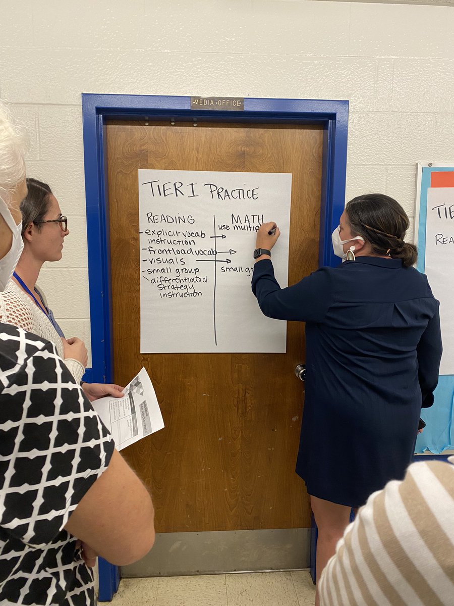 SummitHallRS's tweet photo. Focus on Tier 1 practices in the best interest of all students #goodfirstteaching #reflection #assetbasedlanguage https://t.co/YDJR129fik