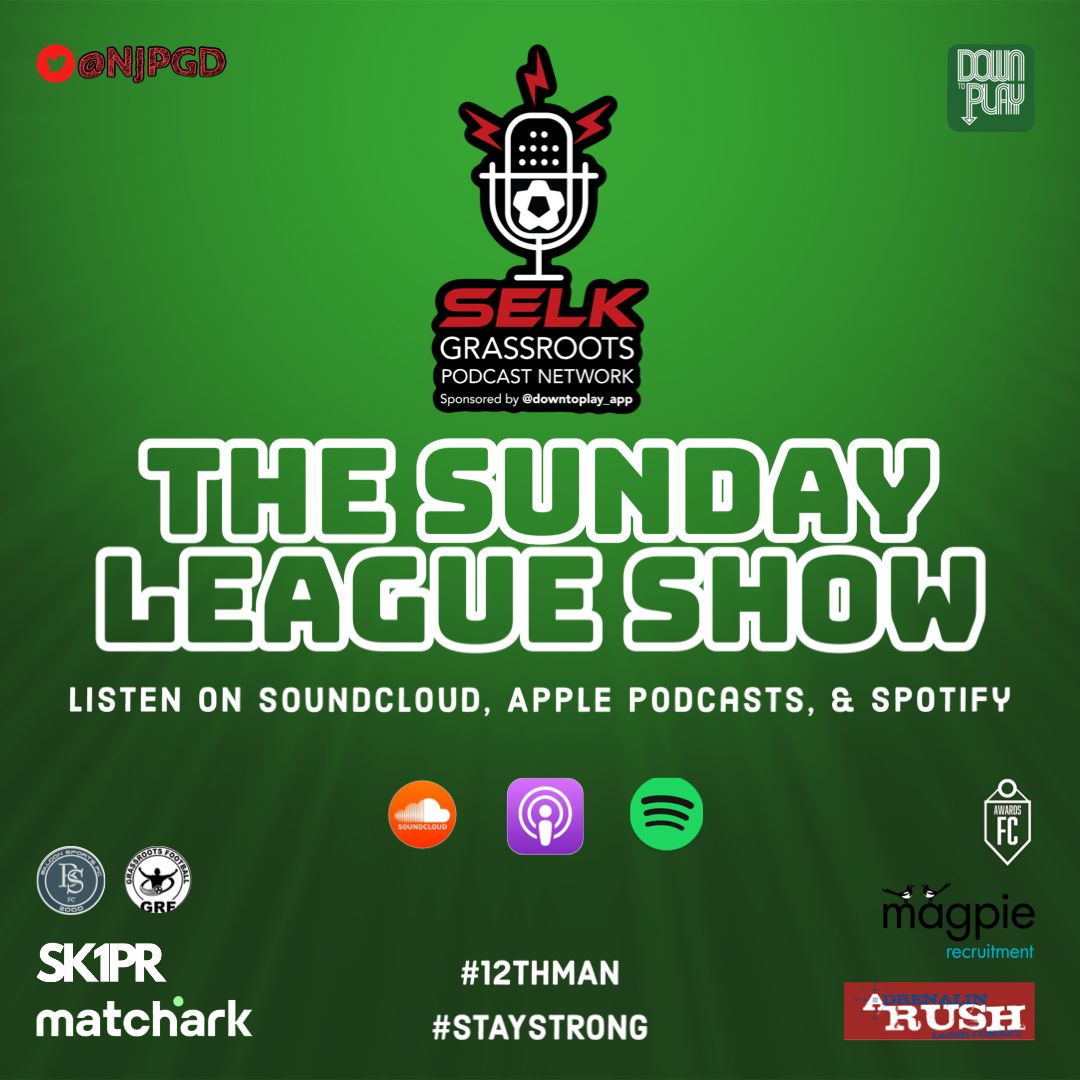 The Sunday League Show - Episode 5

Hosts: <a href="/GafferGibs/">Gibs</a> <a href="/rog_dodgy/">Roger Tilcock</a> <a href="/nimms14/">Jamie Nimmo</a> <a href="/grahamrodber/">Graham Rodber</a> 

Leagues: <a href="/WESFA_Football/">W.E.S.F.A.</a> <a href="/CMSFL_/">CMSFL</a> <a href="/OBDSFL/">OBDSFL</a> <a href="/SouthernSunday/">Southern Sunday Football League</a>

Special: <a href="/CMSFL_/">CMSFL</a> LC Cup Draw

#STAYSTRONG #12THMAN