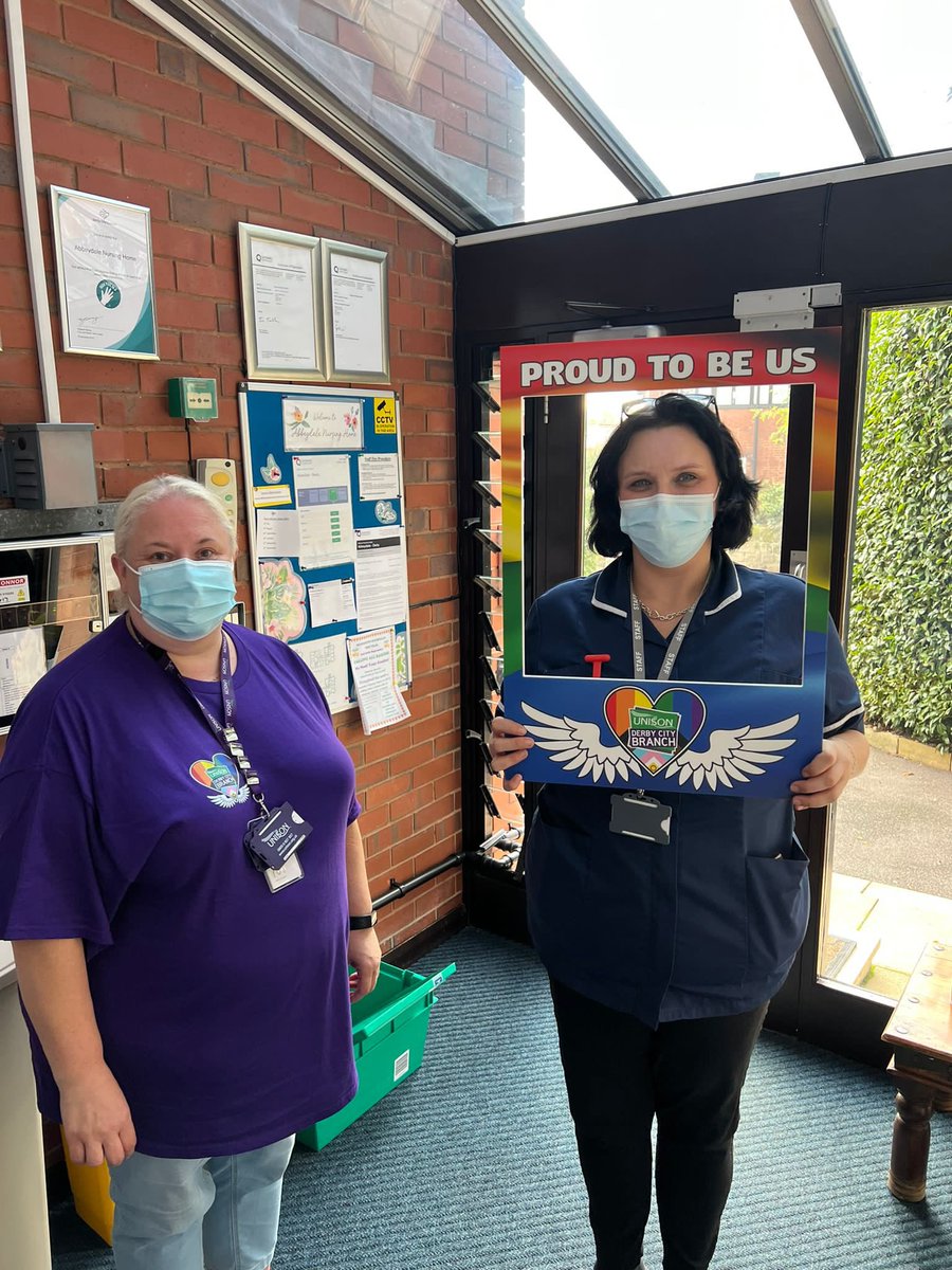 Unisonderbycity's tweet photo. We are receiving lots of Thank yous for remembering the Care Homes staff, be it Care, Domestic or Admin your dedication has not gone unnoticed during the Pandemic. #frontlinefortnight @UNISONEastMids https://t.co/naXFqW2Xcd
