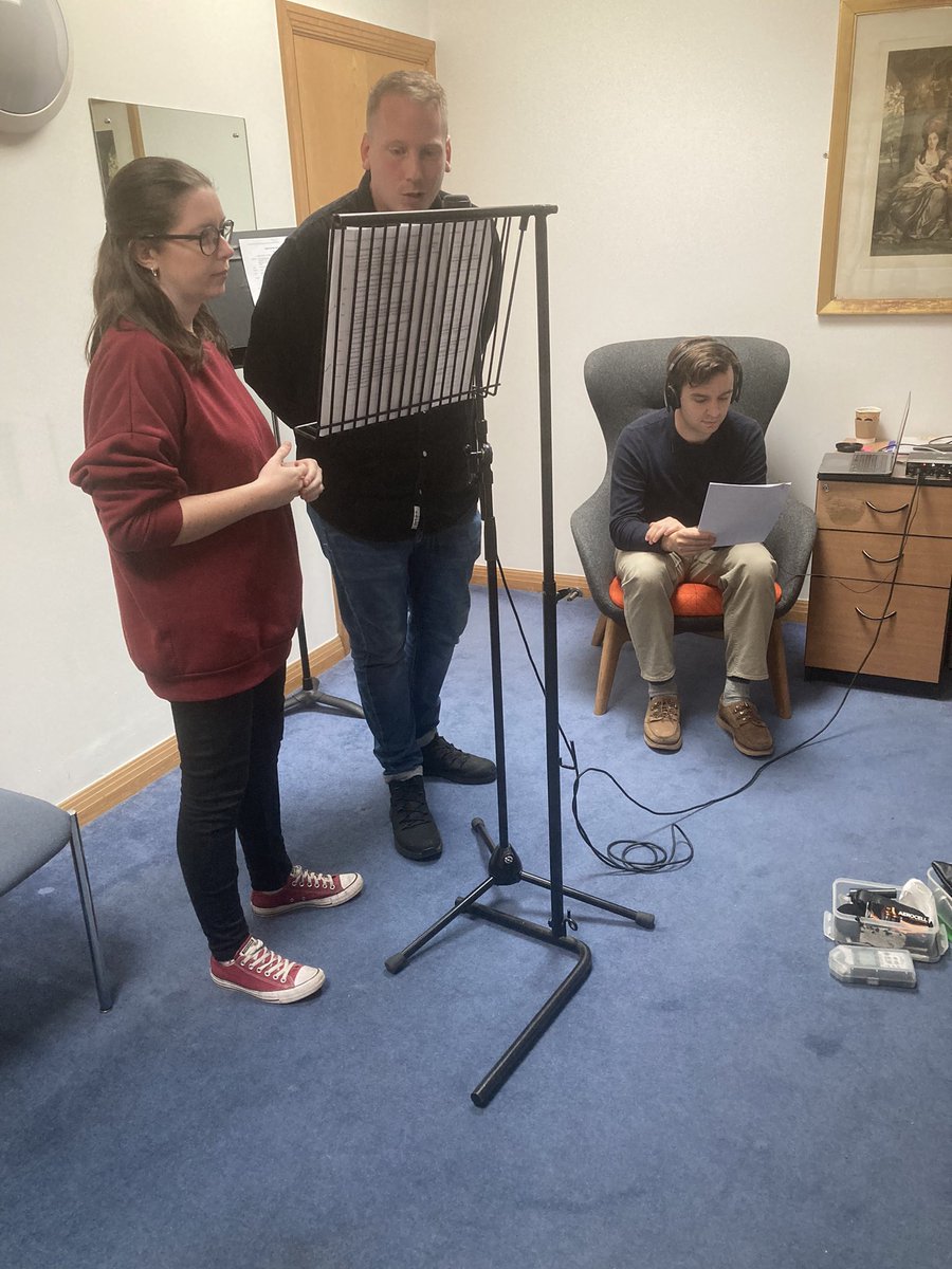 Sarah West (@sarahwestyes) on Twitter photo Recording <a href="/UniofNottingham/">Uni of Nottingham #WeAreUoN</a> for <a href="/TheOfficialMRL/">Mixed Reality Lab</a>’s interactive storytelling audio app. With writer <a href="/MattBeames/">Matt Beames</a>, actors @HayThorn8 & @Brand_Stu_Dad and researcher @danielswann #creativeplay #creativetechnology #greatteam -thanks <a href="/1448Leicester/">14/48 Leicester</a> ;-) <a href="/adrianhazzard/">adrian hazzard</a> Recording <a href="/UniofNottingham/">Uni of Nottingham #WeAreUoN</a> for <a href="/TheOfficialMRL/">Mixed Reality Lab</a>’s interactive storytelling audio app. With writer <a href="/MattBeames/">Matt Beames</a>, actors @HayThorn8 & @Brand_Stu_Dad and researcher @danielswann #creativeplay #creativetechnology #greatteam -thanks <a href="/1448Leicester/">14/48 Leicester</a> ;-) <a href="/adrianhazzard/">adrian hazzard</a>