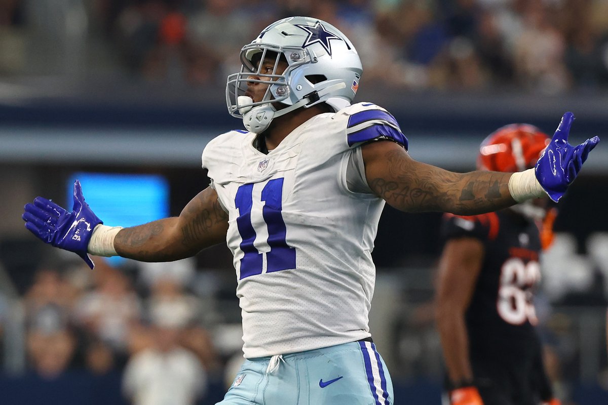 NFLonCBS's tweet photo. Micah Parsons ranks this season

                                      NFL Rank
Sacks                   4.0       1st
QB Hits                  7        t-1st
Tackles for Loss   4        t-1st
Pressures             13        t-1st

Yeah @MicahhParsons11 coming for that DPOY https://t.co/0UfkvIK0P9