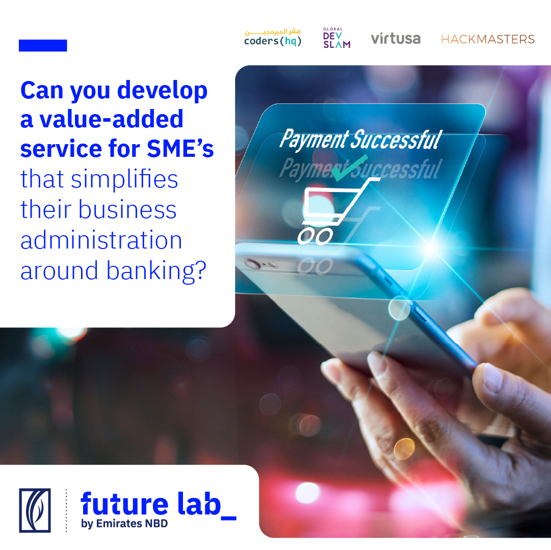 EmiratesNBD_AE's tweet photo. Can you help us solve some of the biggest challenges in FinTech? Join us at the FutureHack in Dubai happening in October Now. https://t.co/oNxC6hybw7
#Hackathon #Digital #Innovative #FutureHack #Future https://t.co/rocyMj6lyn