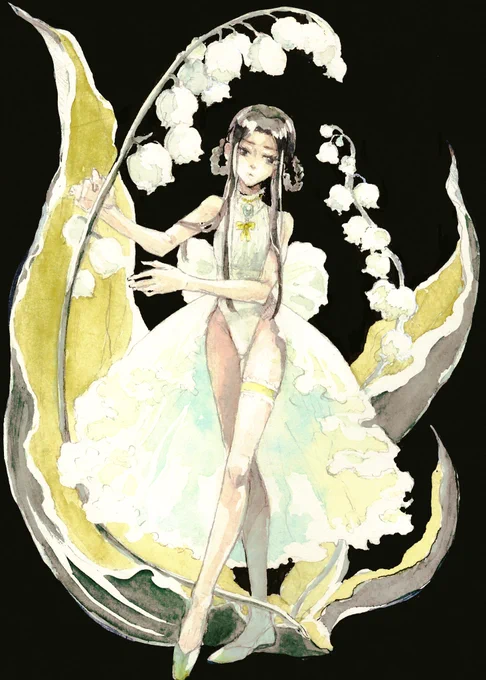 #絵柄が好みって人にフォローされたい最近は女の子ばっかり描いてます 