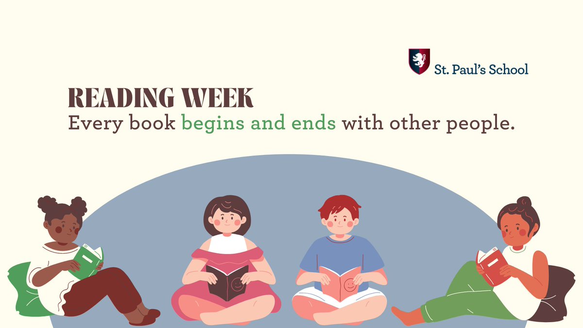 StPaulsSchoolSP's tweet photo. Welcome to our Reading Week, to celebrate the power of reading!
#stpaulsschoolsp #bepaulean https://t.co/sRlKKmc1E7