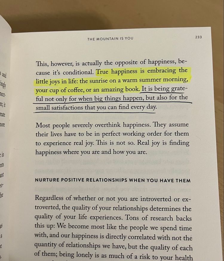 what true happiness is