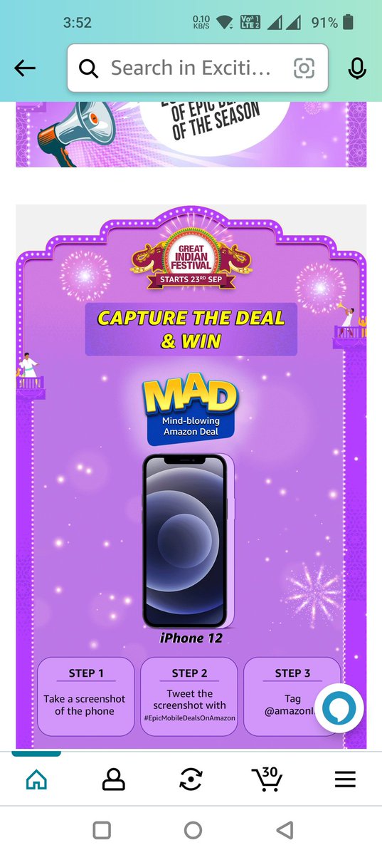 KumarssatheeshS's tweet photo. #EpicMobileDealsOnAmazon https://t.co/GMmYMNwqyd