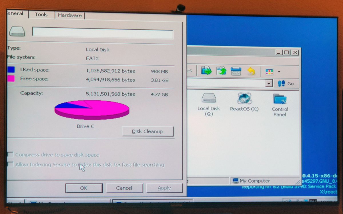 reactos's tweet image. It's been almost half a year since #ReactOS on #Xbox news, and now here is something new! We are getting FATX filesystem support back thanks to Hervé Poussineau!
Tests by @EmuandCo. (Writing/saving files to disk were not tested)
#SoftwareEngineer #softwaredevelopment #Software