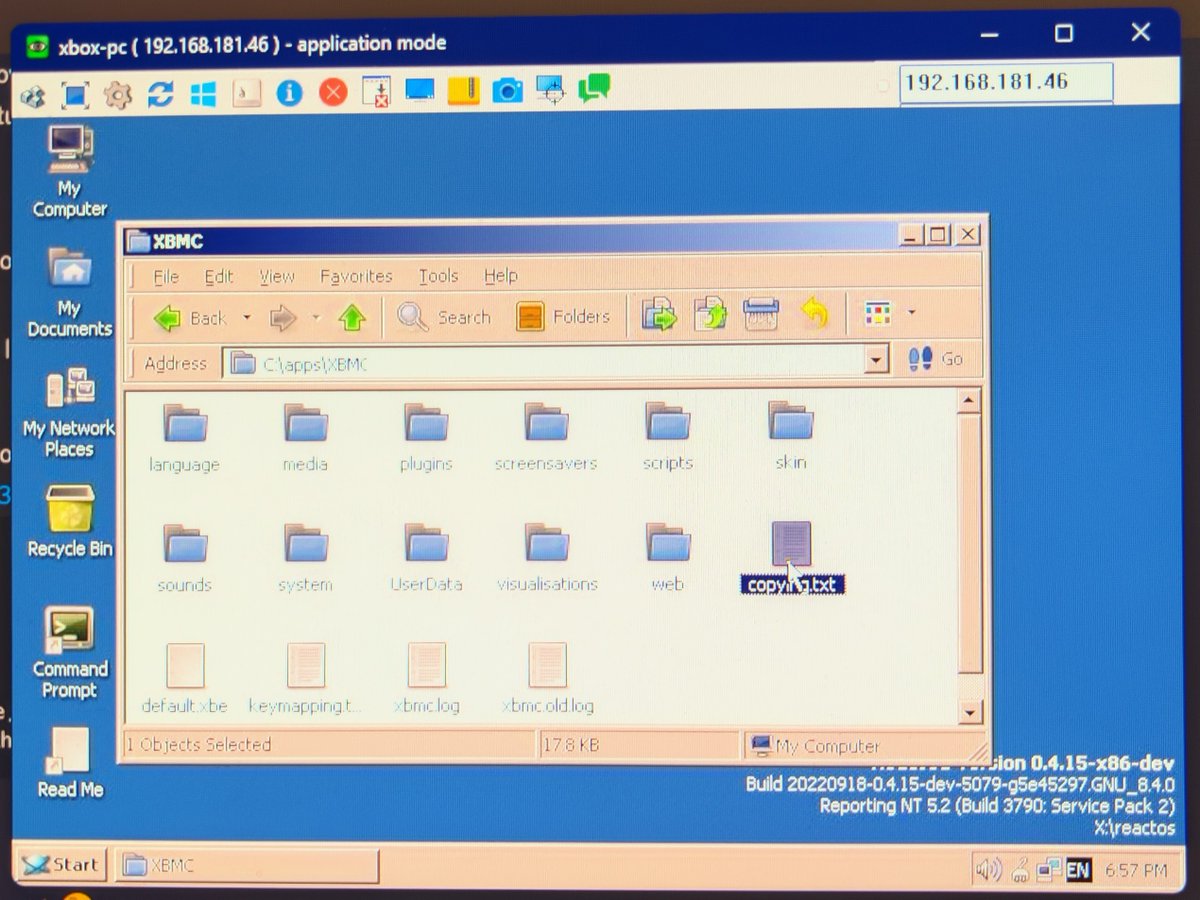 reactos's tweet image. It's been almost half a year since #ReactOS on #Xbox news, and now here is something new! We are getting FATX filesystem support back thanks to Hervé Poussineau!
Tests by @EmuandCo. (Writing/saving files to disk were not tested)
#SoftwareEngineer #softwaredevelopment #Software