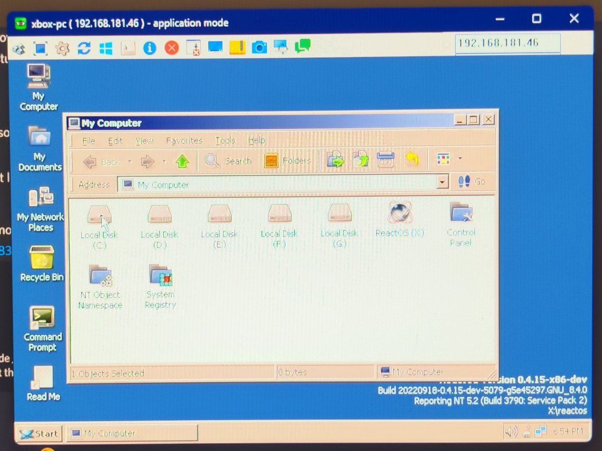 reactos's tweet image. It's been almost half a year since #ReactOS on #Xbox news, and now here is something new! We are getting FATX filesystem support back thanks to Hervé Poussineau!
Tests by @EmuandCo. (Writing/saving files to disk were not tested)
#SoftwareEngineer #softwaredevelopment #Software