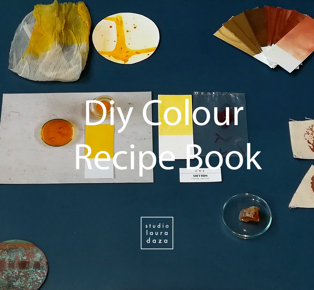 ColourAlchimia's tweet photo. Hello! We're back! Enjoy a special 20% off our #DIYColourRecipeBook softcover version. This book revives 8 ancient colours that have been lost. If you're passionate about #colour, #alchemy and #history, this is for you. Email studiolauradaza@gmail.com #colourstudies https://t.co/gIw79MsI7T