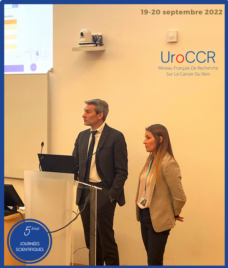 uroccr's tweet photo. [5e JS UroCCR]

Présentation d'un projet #uroccr #prospectif #multicentrique à venir : P-NeLoP (UroCCR n°85), présenté par 🎤Jean-Christophe Bernhard et 🎤Joséphine Gay du @CHUBordeaux !

#kidneycancer #urology #research #surgery #lowpressure #innovation #network #JSUroCCR https://t.co/eEgjIdrnRG