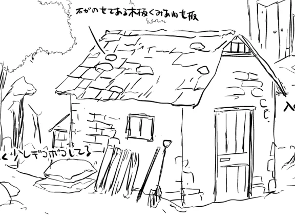 その人や村や町の生活観を考えながら書くの楽しいよね 