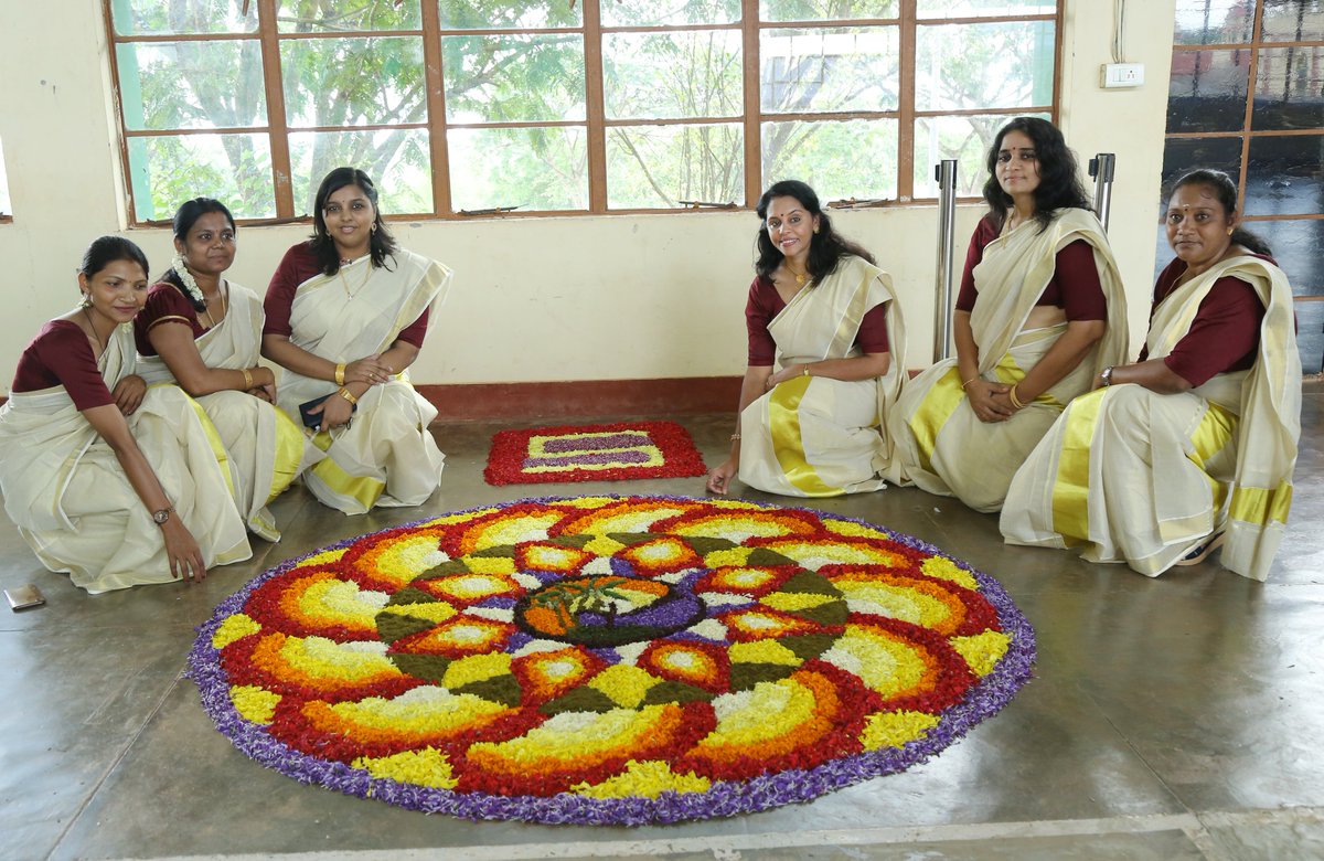 WelfareRtc's tweet photo. #onam2022 
The Onam for this year has been happily celebrated @rtcpgm on 18/09/2022. Smt. Smitha Pauly, President RCWA along with Sh. Pauly P.P. DIG/Principal inaugurated the celebrations. Onam feast arranged for all members of the campus followed by various games &amp; competitions. https://t.co/q2EvrGk2KO