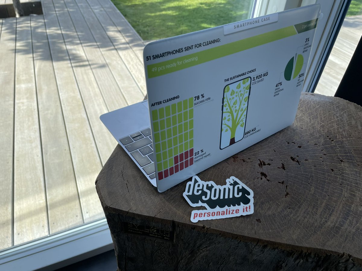 techsave_com's tweet photo. Key points in our technology to repair &amp; save liquid damaged Smartphones &amp; laptops are success rate. With help from Desonic ApS we created our latest smartphone case on the back of our laptops✅✅✅ two days from ordering to delivery🥇🥇 easy to put on. @MiaWagner @JesperBuch https://t.co/Bbn4VufKAN