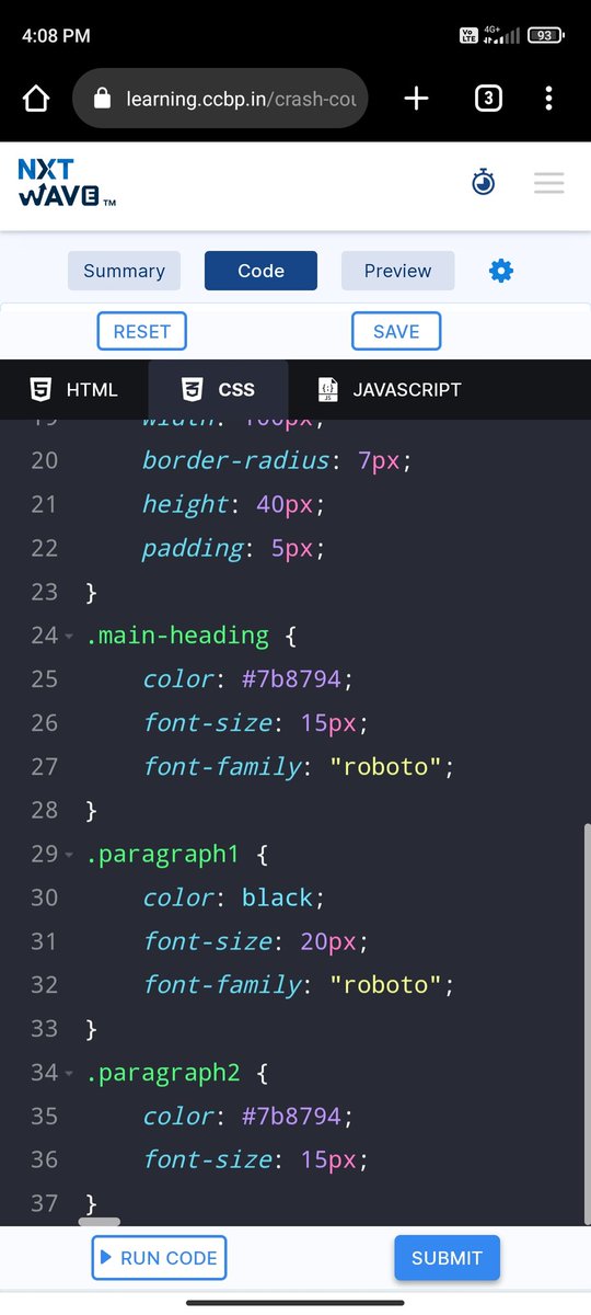 _deekshitha_d's tweet photo. Helloo people π....done vth another 5th coding practice...it was a great learning...thanks to the entire team of @nxtwave_tech...
#Thankful #nxtwave #ccbpians #nxtwavetech https://t.co/SX7yxkiO4v