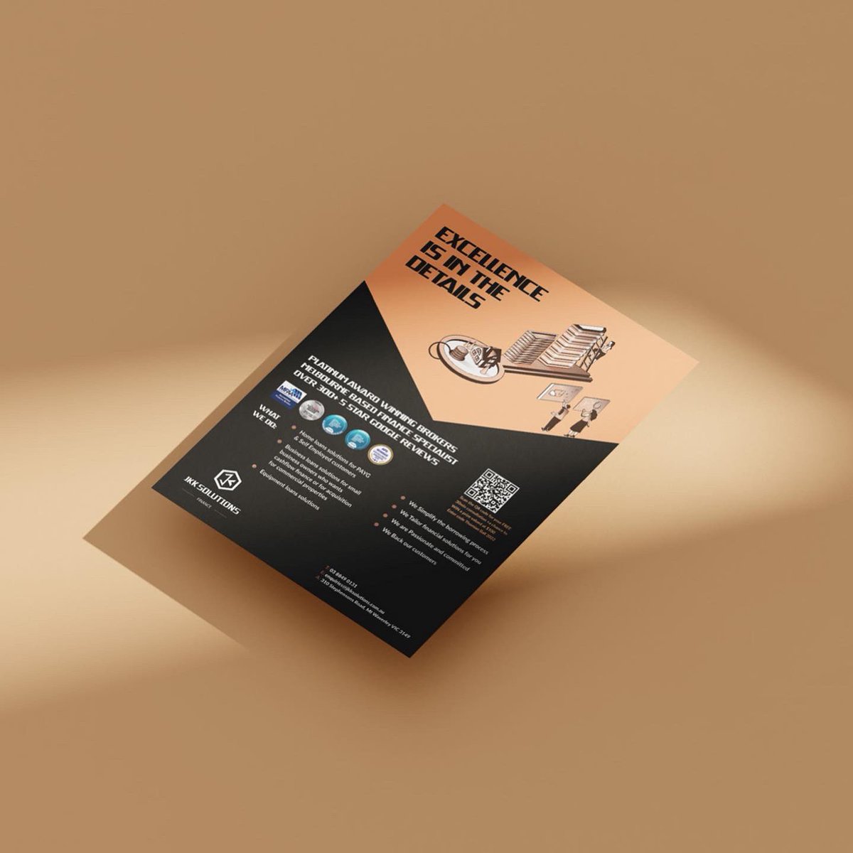 NowDesignAus's tweet photo. New look for JKK Solutions #flyers

#nowdesign #branding #design #visualmockup #print #flyerdesign #brokers #finance #melbourne #illustration https://t.co/NHmY4fxLau