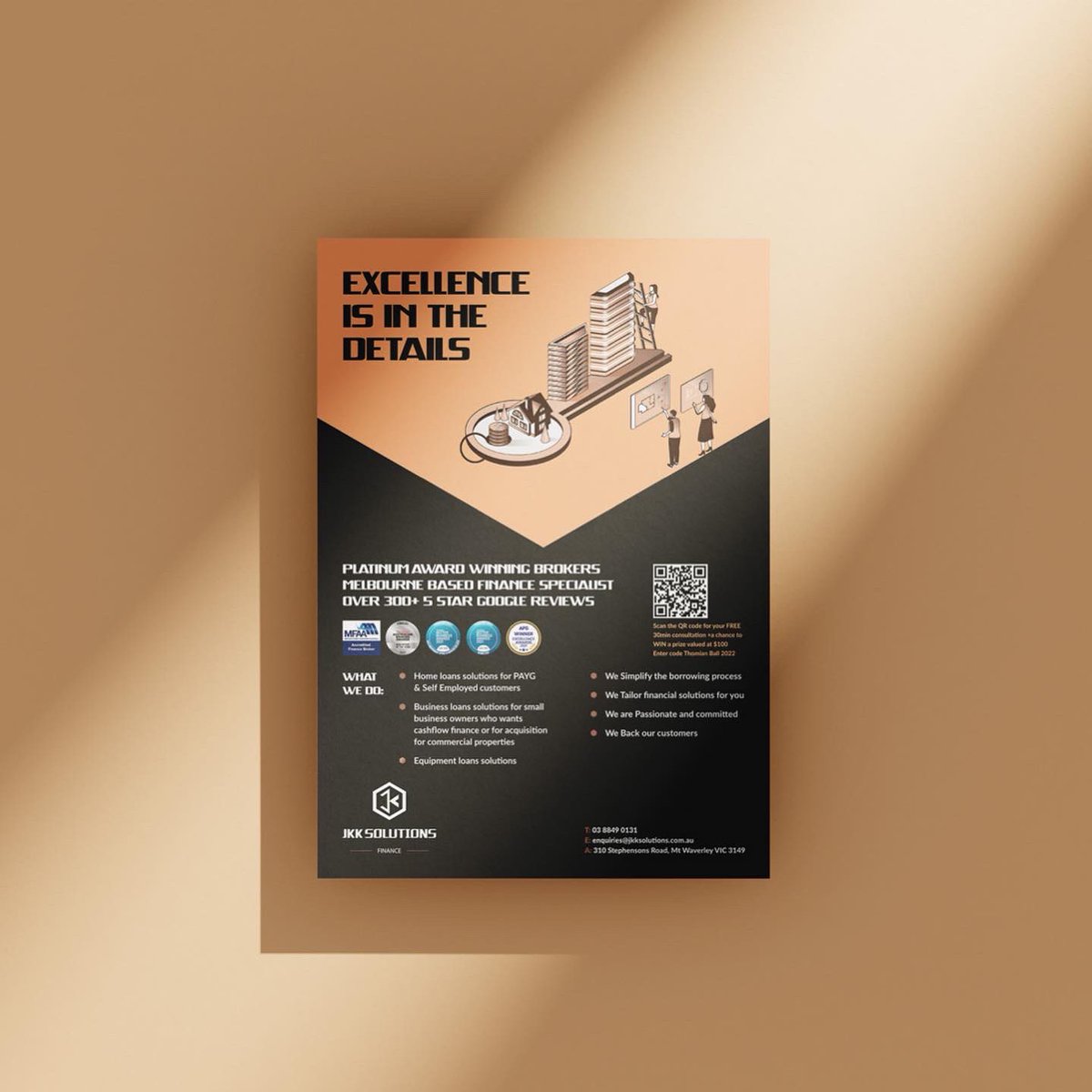 NowDesignAus's tweet photo. New look for JKK Solutions #flyers

#nowdesign #branding #design #visualmockup #print #flyerdesign #brokers #finance #melbourne #illustration https://t.co/NHmY4fxLau
