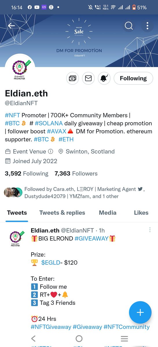 banerjee_crypto's tweet photo. @EldianNFT @nft_leroyy @0xc06 @10sol_fp @_crypto_bully  ❤️❤️❤️❤️ https://t.co/iEdwkM8R8O
