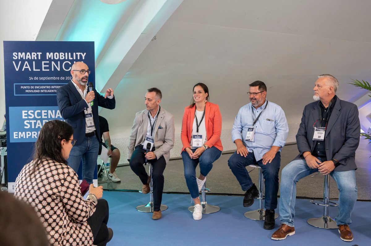 MobilityVlc's tweet photo. 🚀El ecosistema emprendedor valenciano representado en el #SMV2022 gracias a @hyperloopupv @FSUPVteam @wattmobileupv @Gaia_Green_Tech @MiivoMobility @V2C_Charge Last Mile Team,SpotiEnergy @atriamove @WonderBitsNet @UNAcare_EU Movelso @skrollerbelt  @volveromobility UNIMOV o Spiny https://t.co/VVPitQUpeg