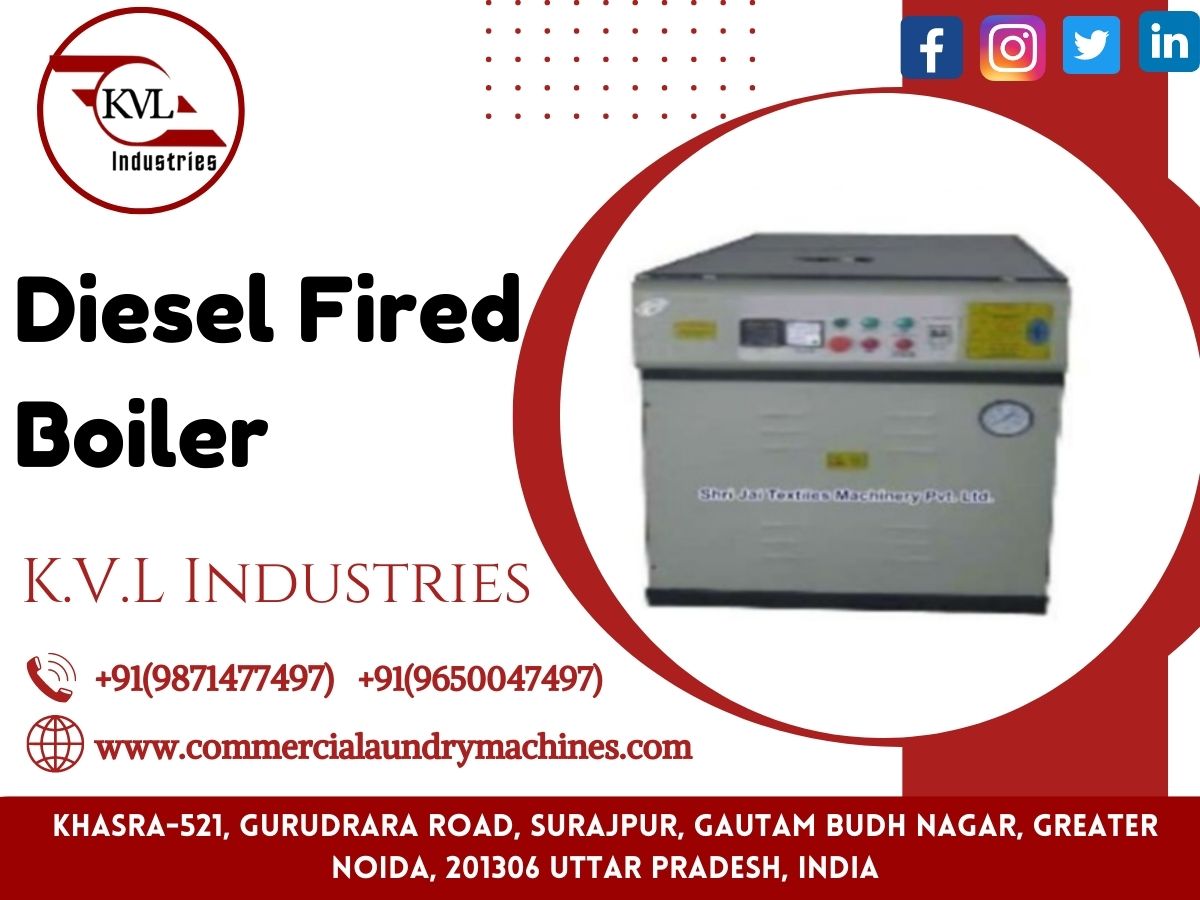 KVLIndustries1's tweet image. The Diesel Fired Boiler is manufactured according to the following specifications by K.V.L Industries.We offer competitively priced high-quality products. Diesel Fired Boiler are available from K.V.L Industries.
**

#tumblerdryer  #kvlindustries #threadsuckingmachine