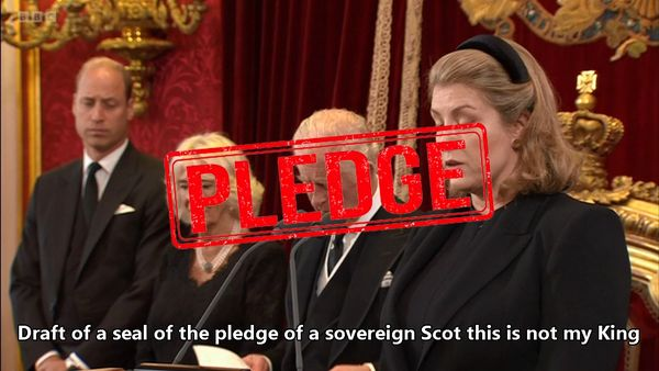 jordi63's tweet photo. @Diamondforyes2 @davesumnersmith @nulasuchet And now we have the 'Pledge' another con-job on several nations, including as always Scotland the cash cow.
We've had the Vow now all hail 'The Pledge'
#GodSaveTheKing #CharlesTheTurd #EndTheMonarchy #TheVow2014 #ThePledge #19thOctober2023 🏴🇪🇺
#DissolveVoluntaryUnion https://t.co/MQnHi7Y2fS