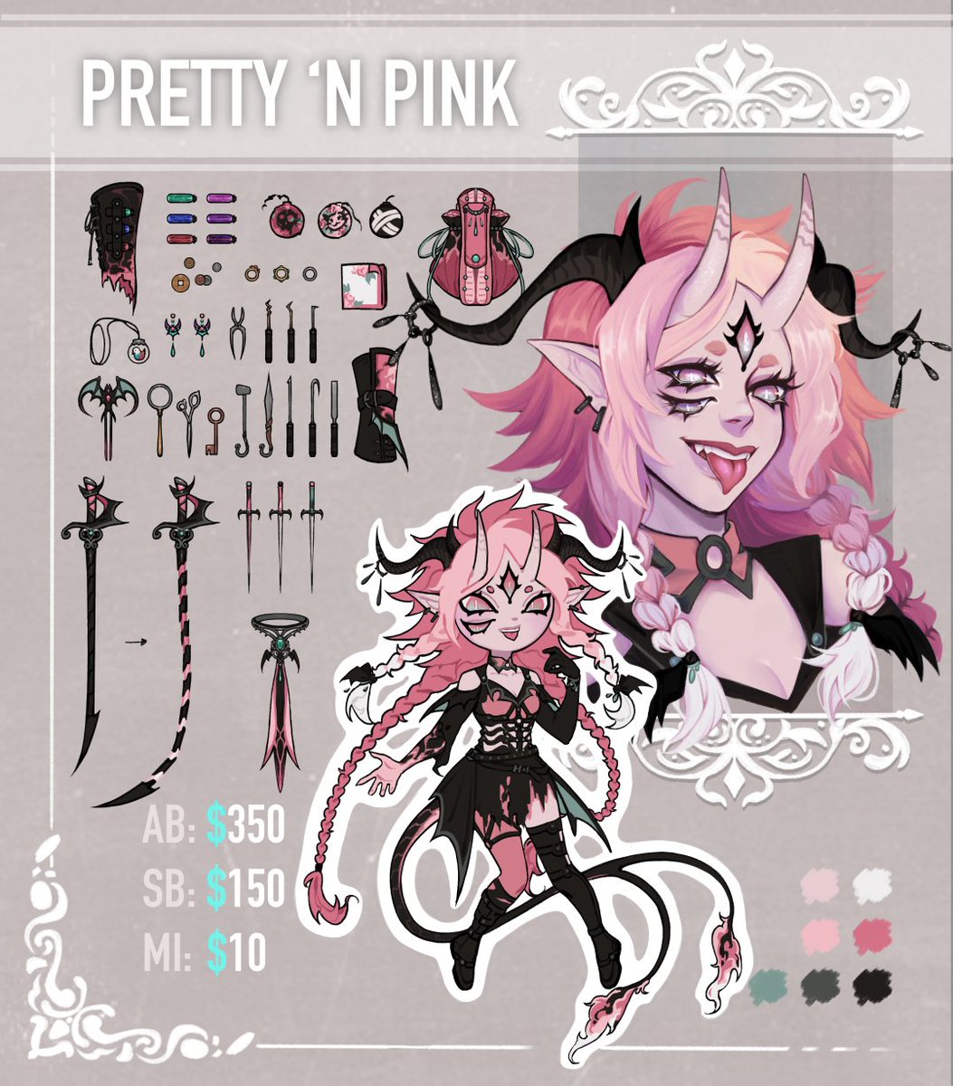 ✦ [RTs Appreciated!!] ✦
Collab #dnd adoptables ft. <a href="/Renarwic/">✦ Noura ✦</a>! 

Reply to the [BID HERE] reply in the thread, reply to the latest bid to out-bid someone.

DM me if you'd like to bid anonymously.

✦ [AUCTION ENDS 48 HOURS AFTER LAST BID]  ✦