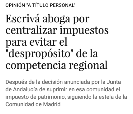 Si desde el gobierno se habla de "armonizar" o "centralizar", lo que signica es "subir impuestos".