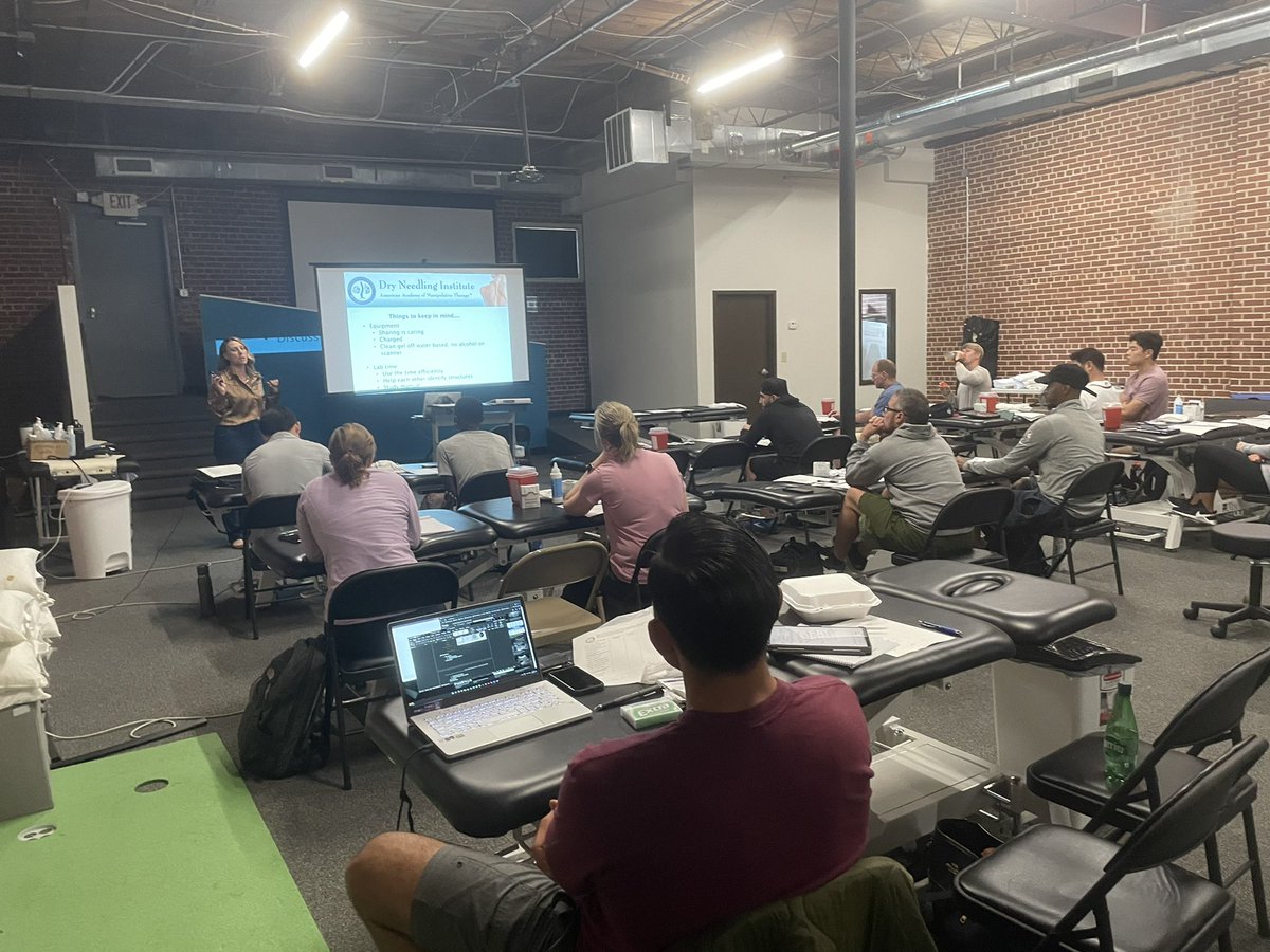 So excited to finally take this amazing class with @caseyPT23 If you haven’t taken it you need to go to the next level!!!! DN3 MSK US is awesome! <a href="/DrDunning/">James Dunning PhD, DPT, MSc</a>