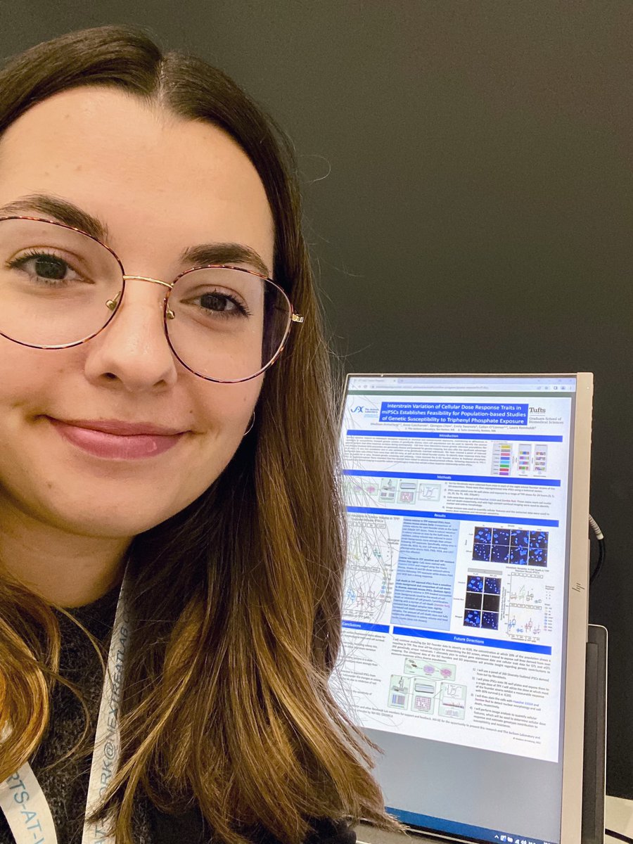 Madison_strong's tweet photo. Me and my digital terminal where I presented my poster to #ICT2022congress attendees yesterday. Thank you so much to @ToxEdFoundation for making my attendance possible with the Dixon Travel Award https://t.co/FYilI6OqQ0
