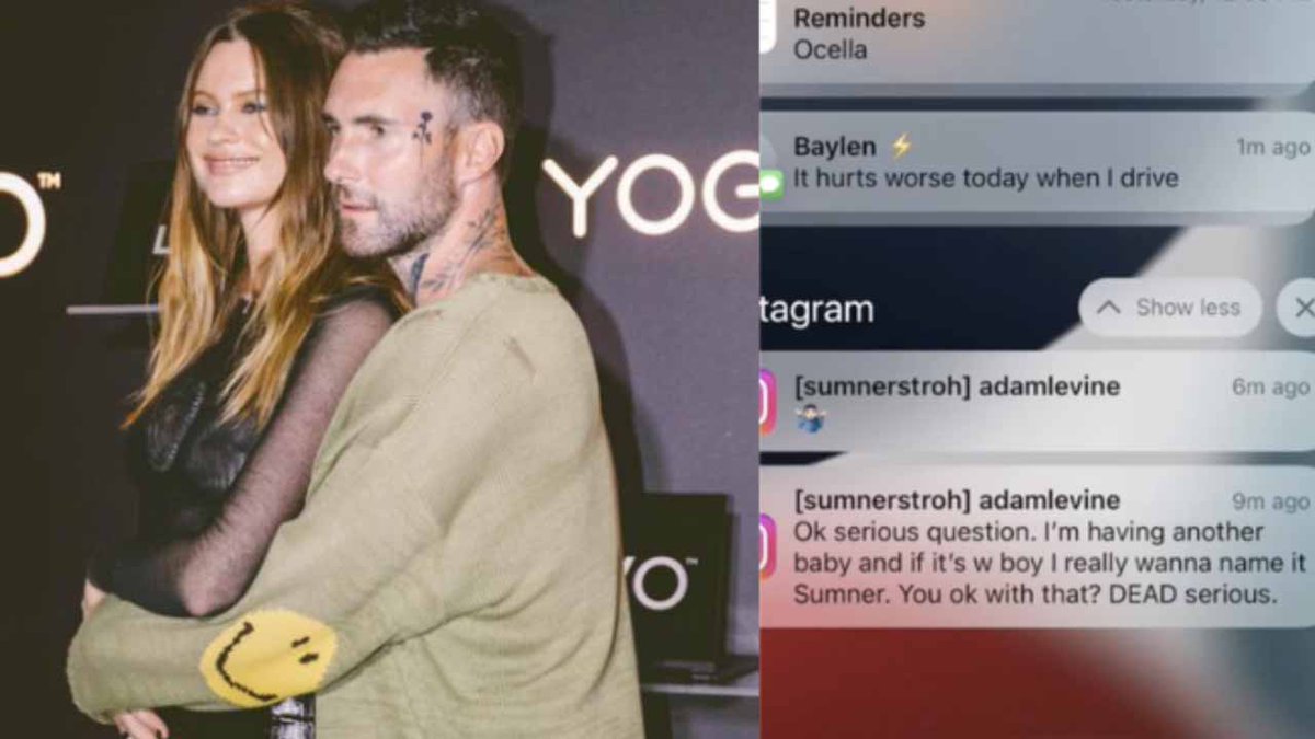 technuto's tweet photo. BREAKING: Maroon 5’s Adam Levine reportedly cheated on his wife, the Instagram model shares DMs Chats Screenshots!
.
#AdamLevine #Maroon5 #ADAMLEVINEcheat #technuto #Trending #news #InstagramModel
.
Watch Full Coverage Here: https://t.co/OZadm4KfEX https://t.co/D5oPklGhW8