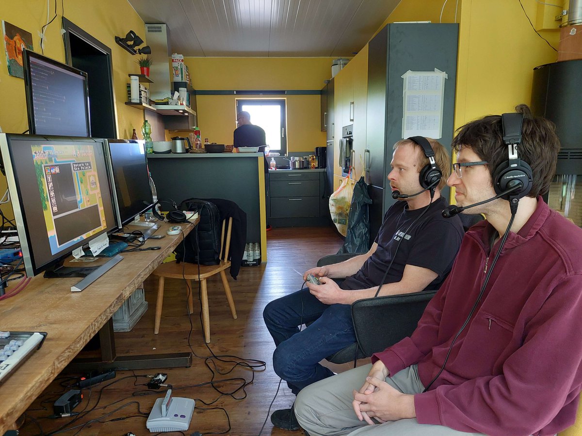 GlitchPerfectDE's tweet photo. Eure Mittagspause wollen wir euch versüßen mit Actraiser für den SNES - präsentiert von Da_Rayz. Heinermueller wird das Ganze hochprofessionell kommentieren. Schaltet ein auf https://t.co/S0EXiSsooZ https://t.co/vgrq9a7Dde