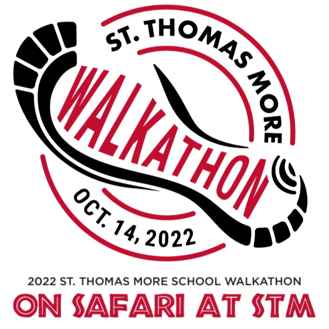 #STMfamily ON SAFARI AT STM is this year’s STM Walkathon theme! Our school family will walk to raise funds on Friday, October 14. Look for the Walkathon packet coming home with your child or visit our website for all the details! stmschoolpa.com/post-1/walkath… #STMspirit #STMfun ❤️🖤