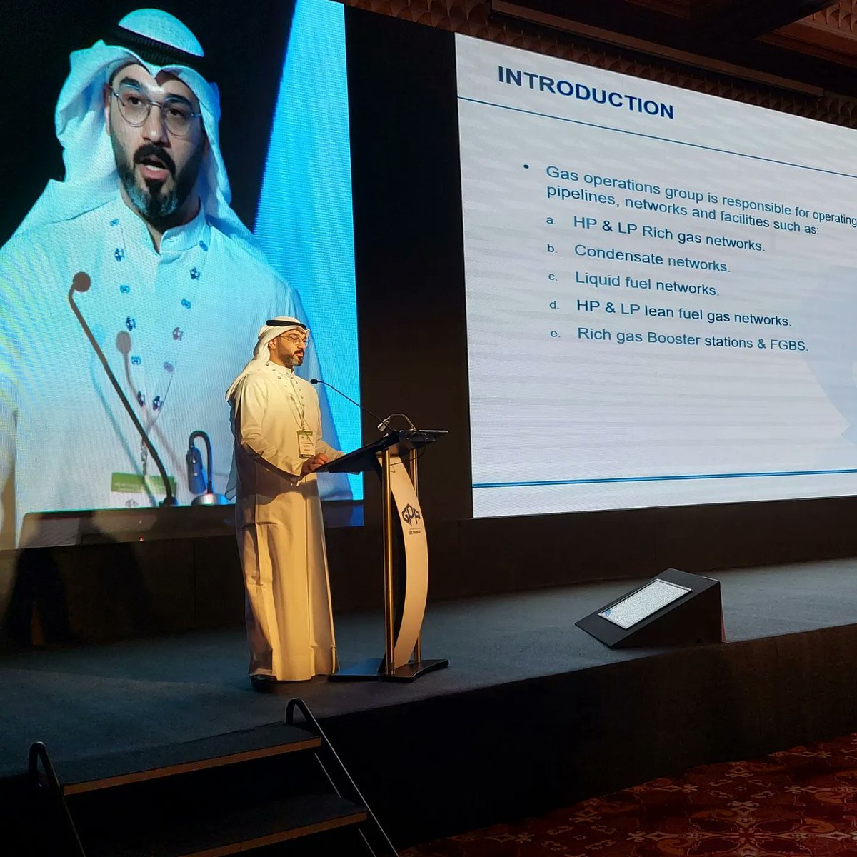 gpa_gcc_chapter's tweet photo. #Day3 Afternoon Session
Presenter: Ahmed Abdulreda Dashti, @KocOfficial
Topic: Fuel Gas Booster Station Dew Point Depression Unit Operating Scenarios
#GPAGCCChapter #gasprocessing #gpagcc #day3 #oilandgasindustry #kuwait #conference #Exhibition #speaker #session #technicalsessio https://t.co/0Z5pu8IEPG