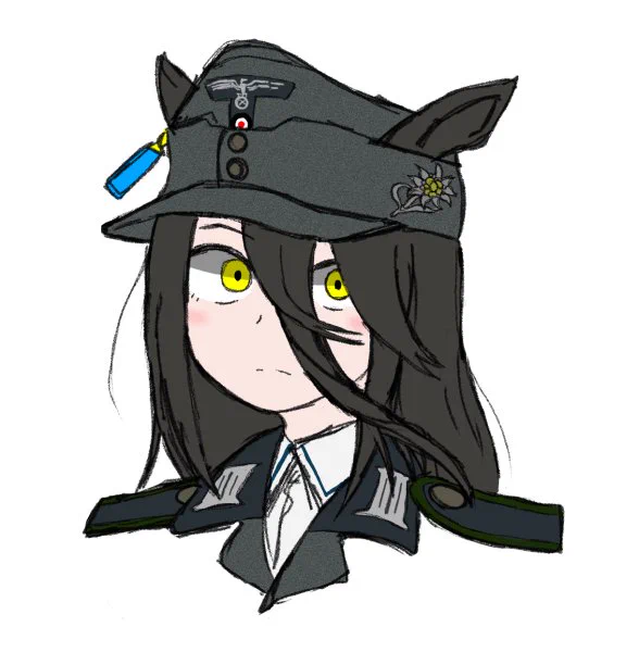 実は前に描いたと合わせたとは気づきまい。 