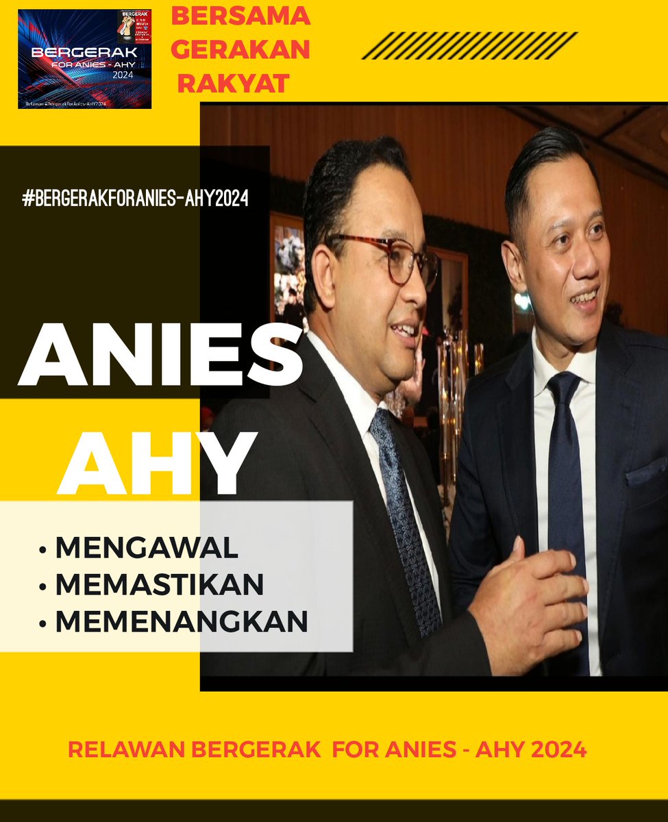 didiet08as's tweet photo. #BergerakForAniesAHY2024
#AniesBaswedan #BergerakForAnies https://t.co/y4ryhYAuHK