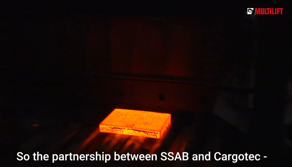 World’s first hooklift made from #FossilFreeSteel Hiab has made it happen with @SSAB_AB! See the making of the first of many load handling equipment units to be made from fossil-free steel! pulse.ly/gjae5ewdt1 #MULTILIFT #Hiab #SSAB