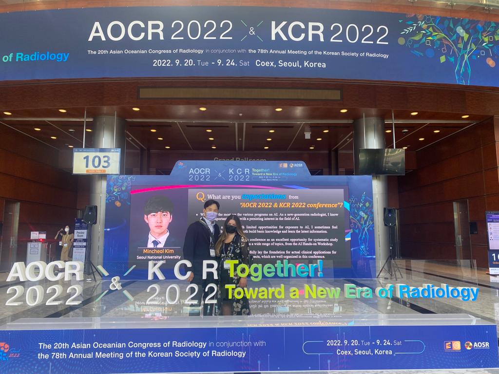 SamJangMD's tweet photo. Mayo residents at joint KCR and AOCR conference in Seoul, South Korea. It was fascinating comparing the difference in radiology training with a group of residents from Seoul Asan Hospital. #KCR2022 #AOCR2022 @MayoMN_RadRes https://t.co/RihrJOn6cE