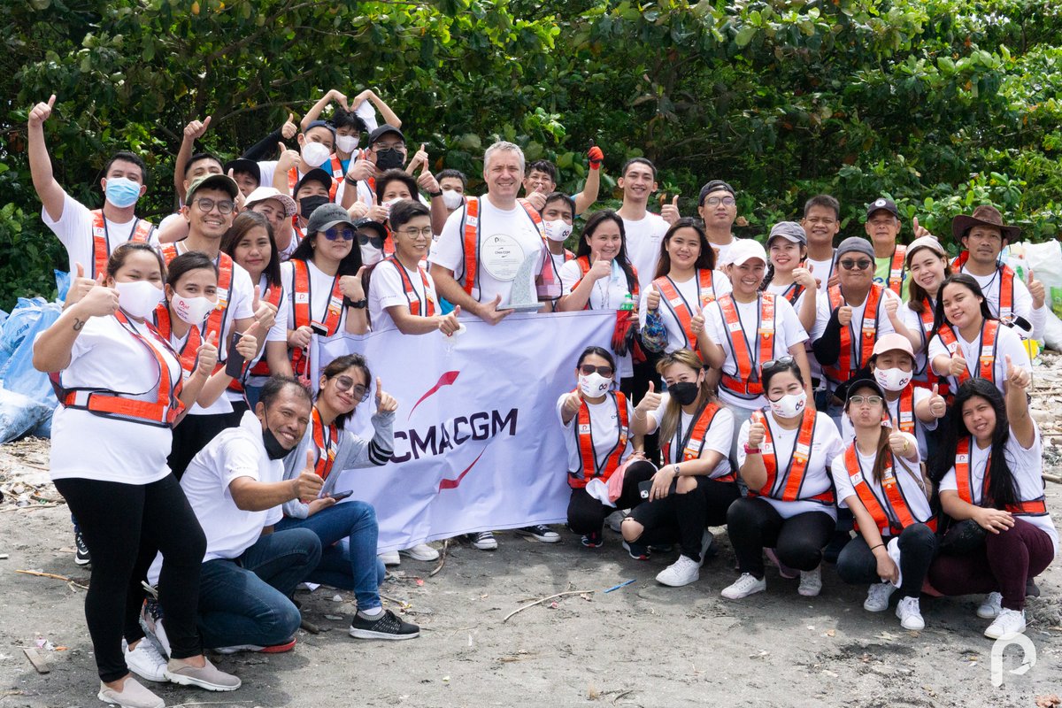 zeplaf's tweet photo. Through the unyielding support of the @cmacgm, WE MADE THIS TROPHY FROM RECYCLED PLASTIC WASTE!

The CMA CGM Group &amp; The Plaf teamed up with One Earth-One Ocean and the Maritime Police to partake in the #InternationalCoastalCleanupDay collecting 1,095 kg of ocean trash. https://t.co/1XHQ4DD61y