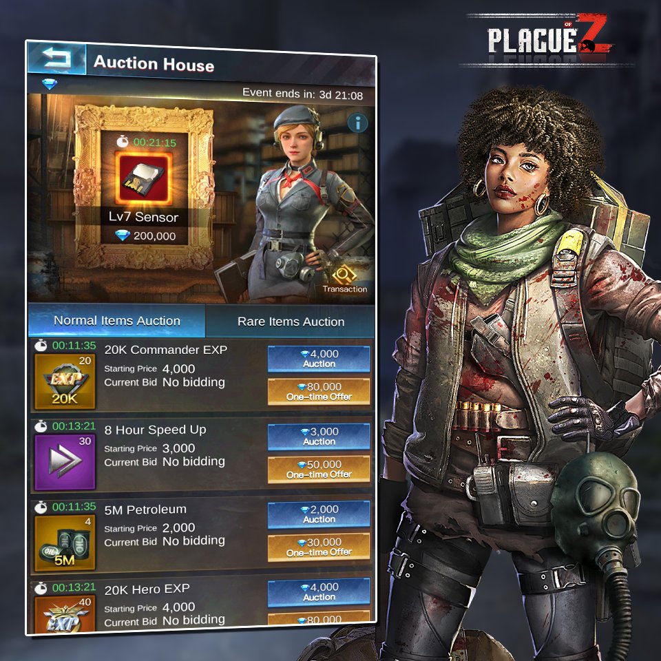 PlagueofZ's tweet photo. ⚖️Auction House⚖️
Commanders can bid for their favorite items in the auction house. 😎
Have you got the items you wanted? 😍
​
#PoZ #CommunityTalk https://t.co/Wnrzpt4WYZ